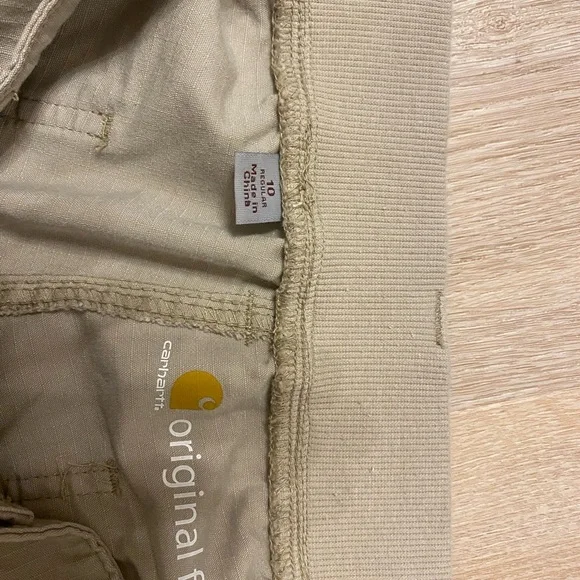Carhartt Tan Original Fit Pants - Picture 3 of 5